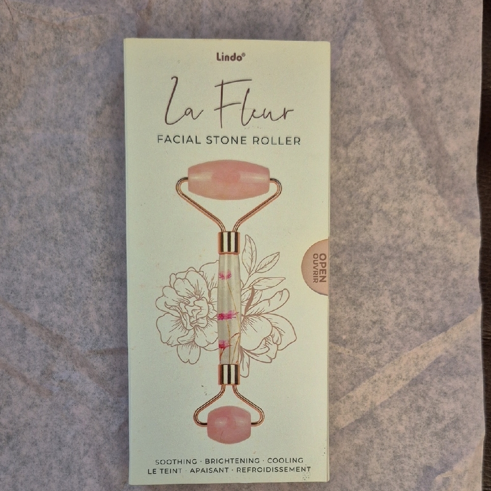 Pink Facial Stone Roller